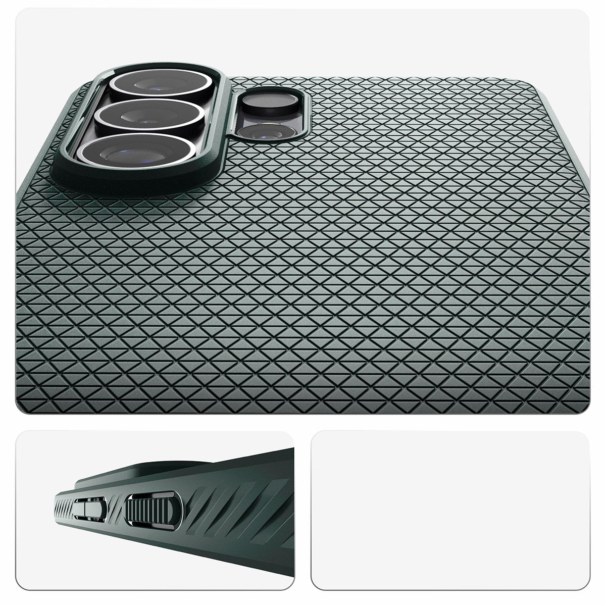 Handyhülle für Galaxy S26 Ultra, Spigen Liquid Air Mag mit MagSafe, Grün
