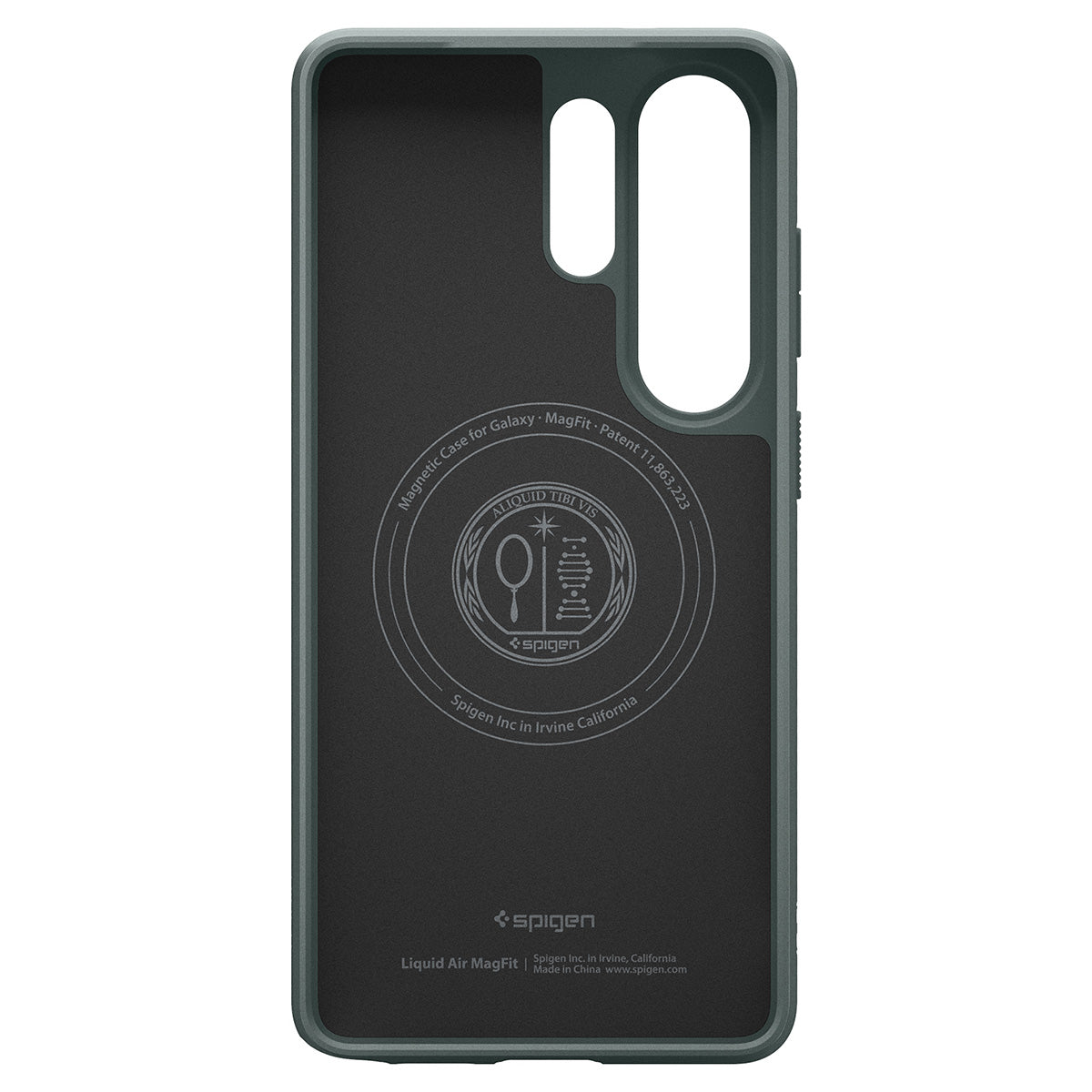 Handyhülle für Galaxy S26 Ultra, Spigen Liquid Air Mag mit MagSafe, Grün