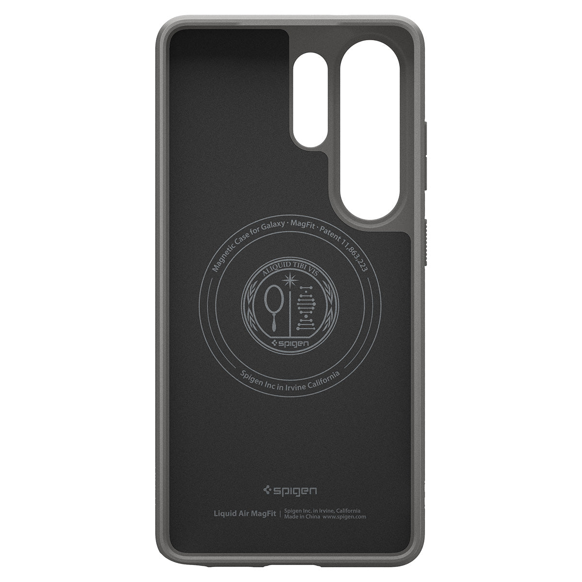 Handyhülle für Galaxy S26 Ultra, Spigen Liquid Air Mag mit MagSafe, Grau