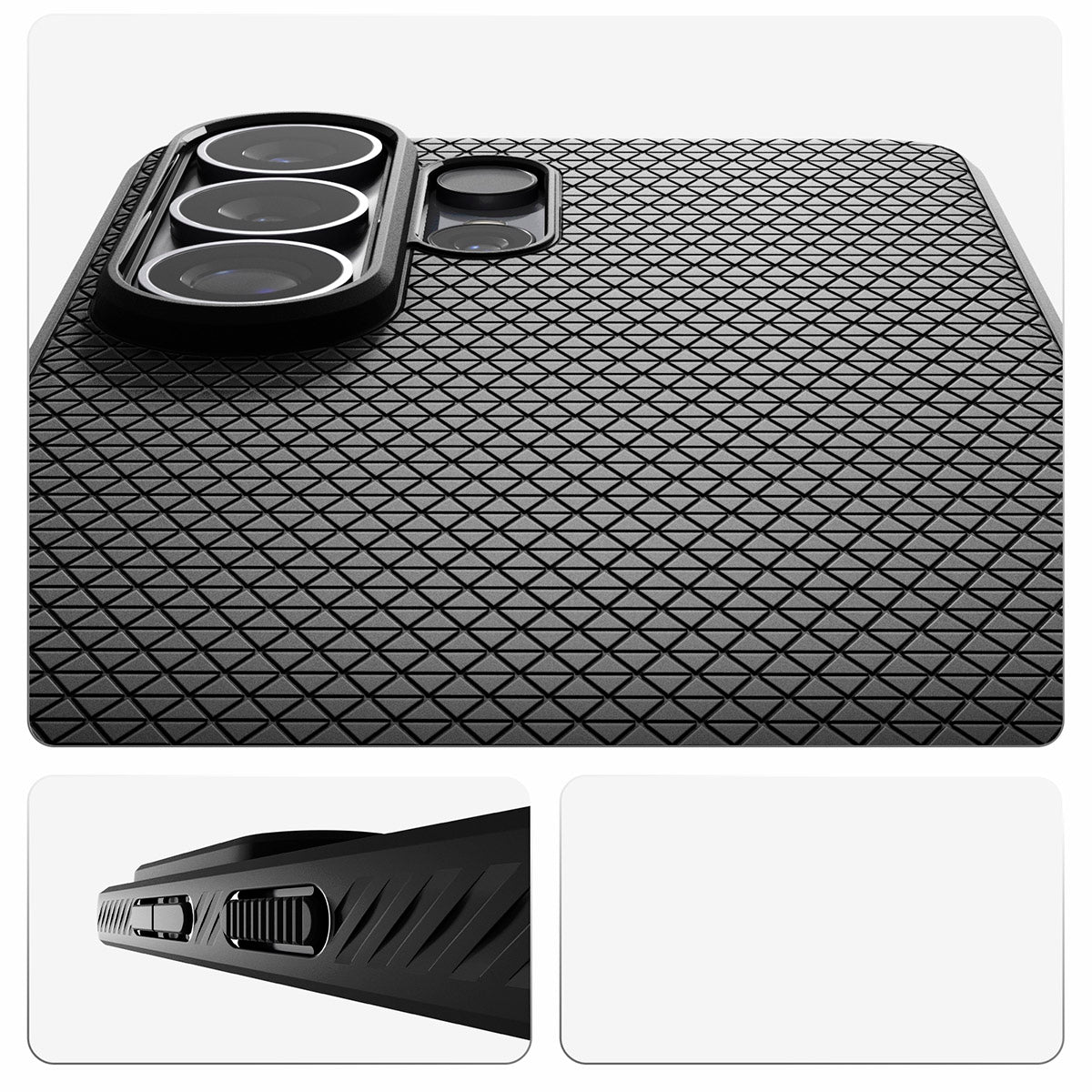 Handyhülle für Galaxy S26 Ultra, Spigen Liquid Air Mag mit MagSafe, Schwarz