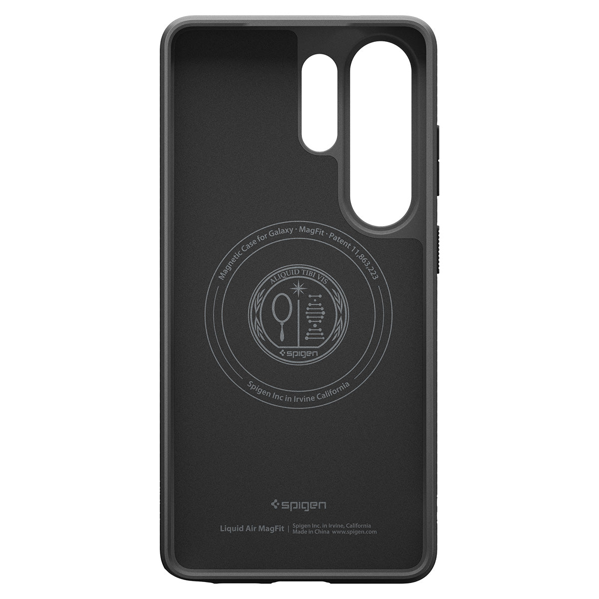 Handyhülle für Galaxy S26 Ultra, Spigen Liquid Air Mag mit MagSafe, Schwarz