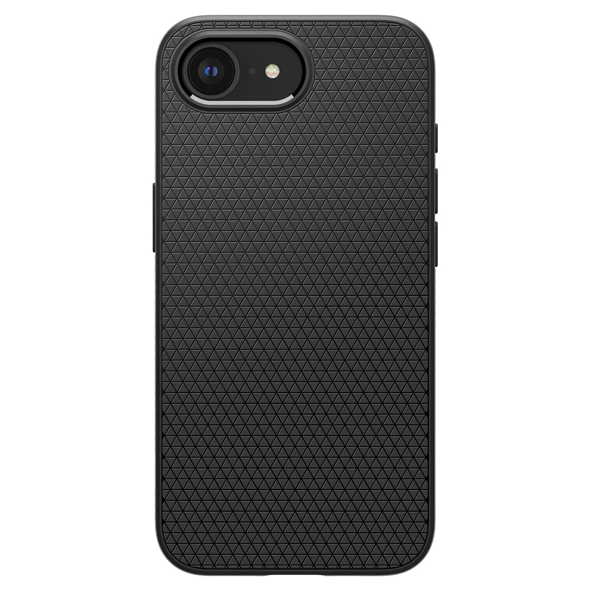 Handyhülle für iPhone 17e / 16e, Spigen Liquid Air Mag mit MagSafe, Schwarz