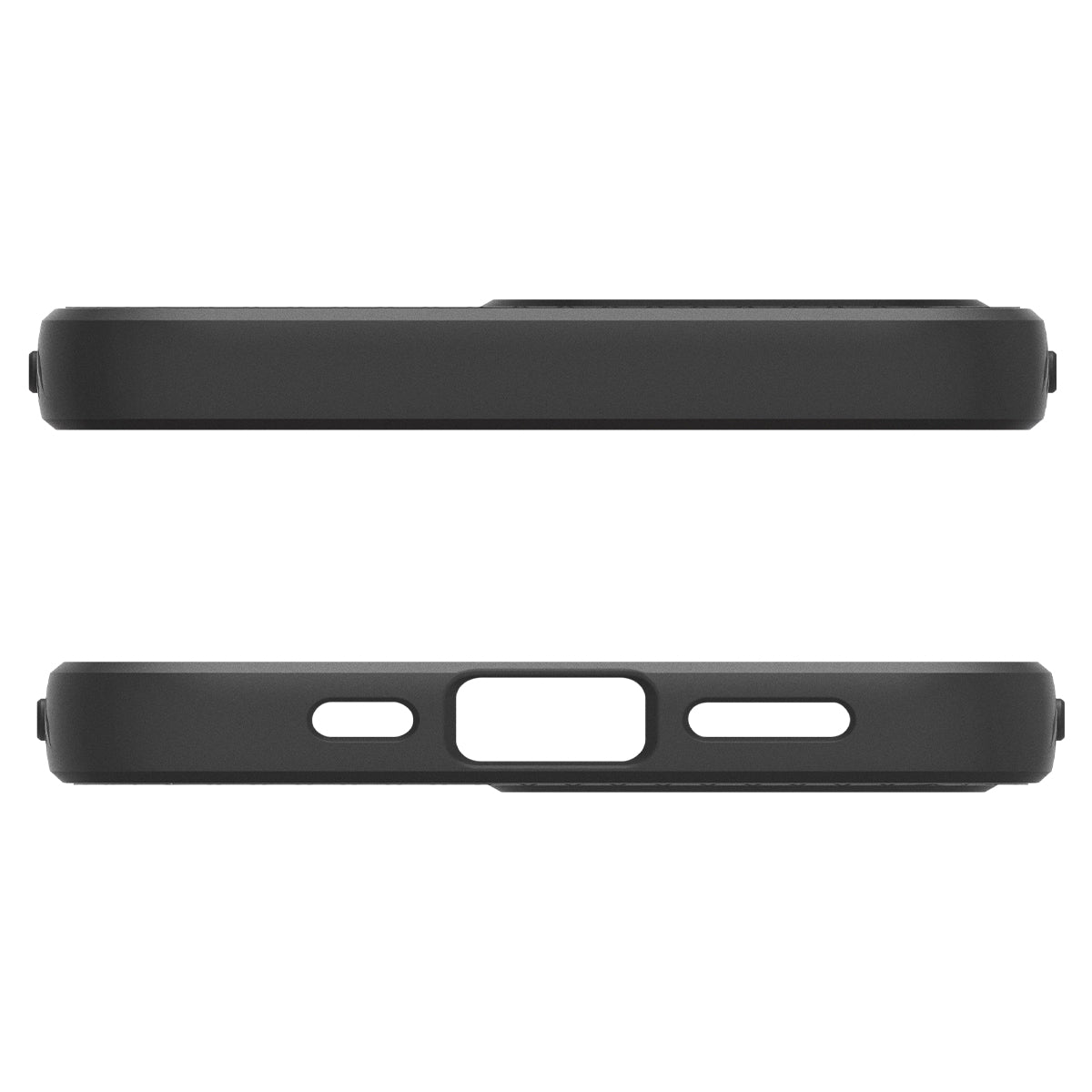 Handyhülle für iPhone 17e / 16e, Spigen Liquid Air Mag mit MagSafe, Schwarz