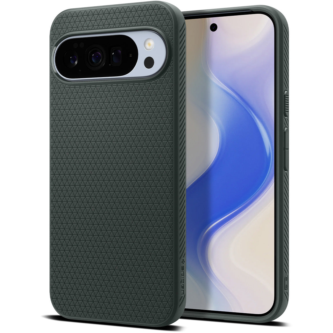 Handyhülle für Google Pixel 10 Pro XL, Spigen Liquid Air Mag mit MagSafe, Grün
