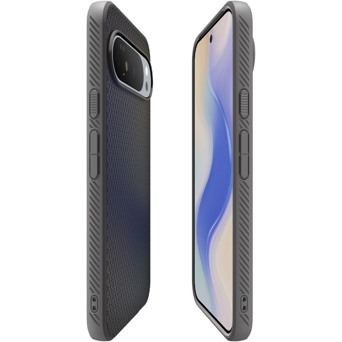Handyhülle für Google Pixel 10 Pro XL, Spigen Liquid Air Mag mit MagSafe, Grau