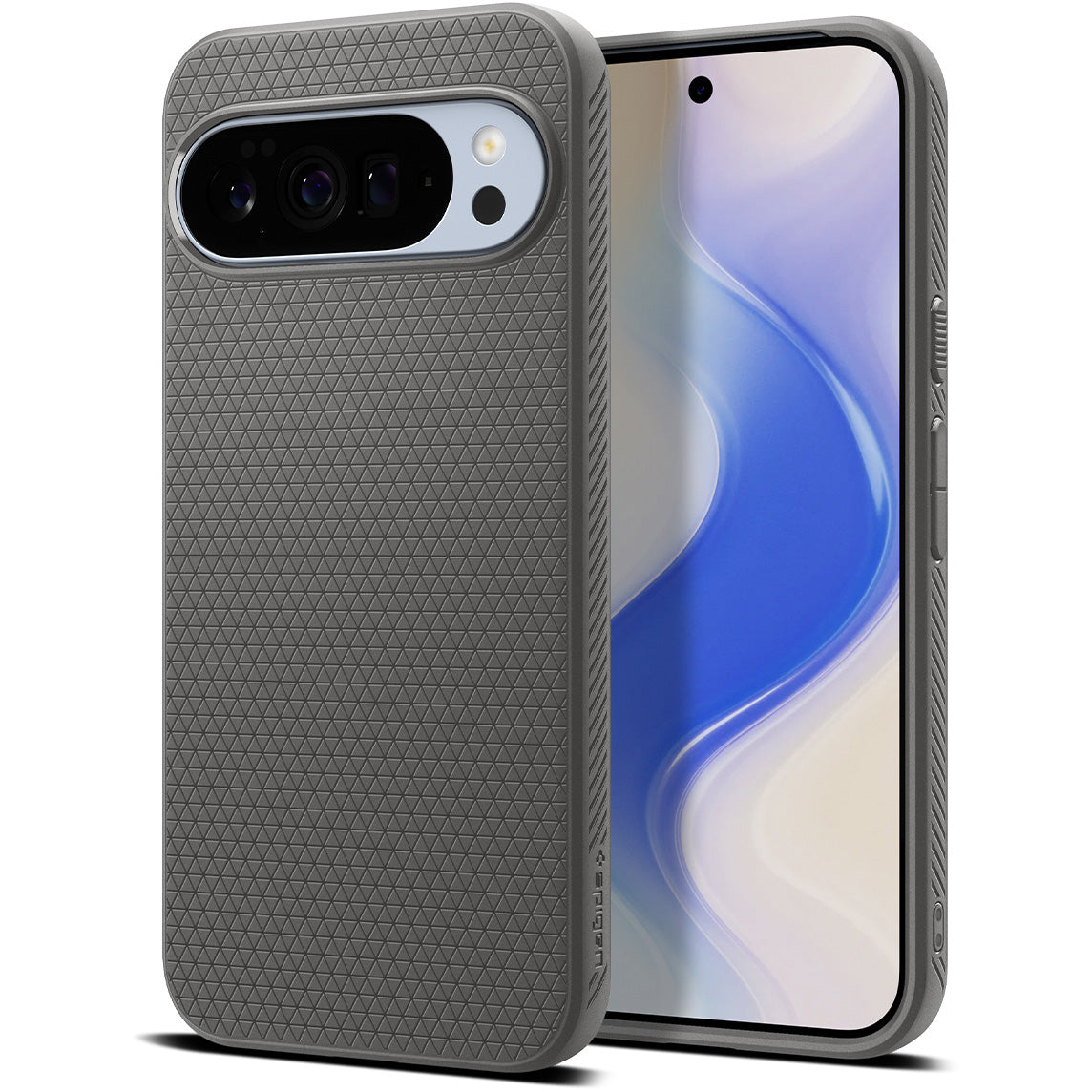 Handyhülle für Google Pixel 10 Pro XL, Spigen Liquid Air Mag mit MagSafe, Grau