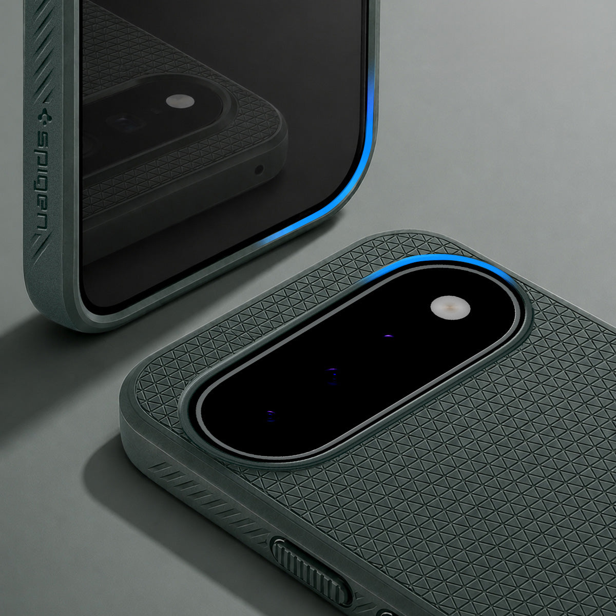 Handyhülle für Google Pixel 11, Spigen Liquid Air Mag mit MagSafe, Grün