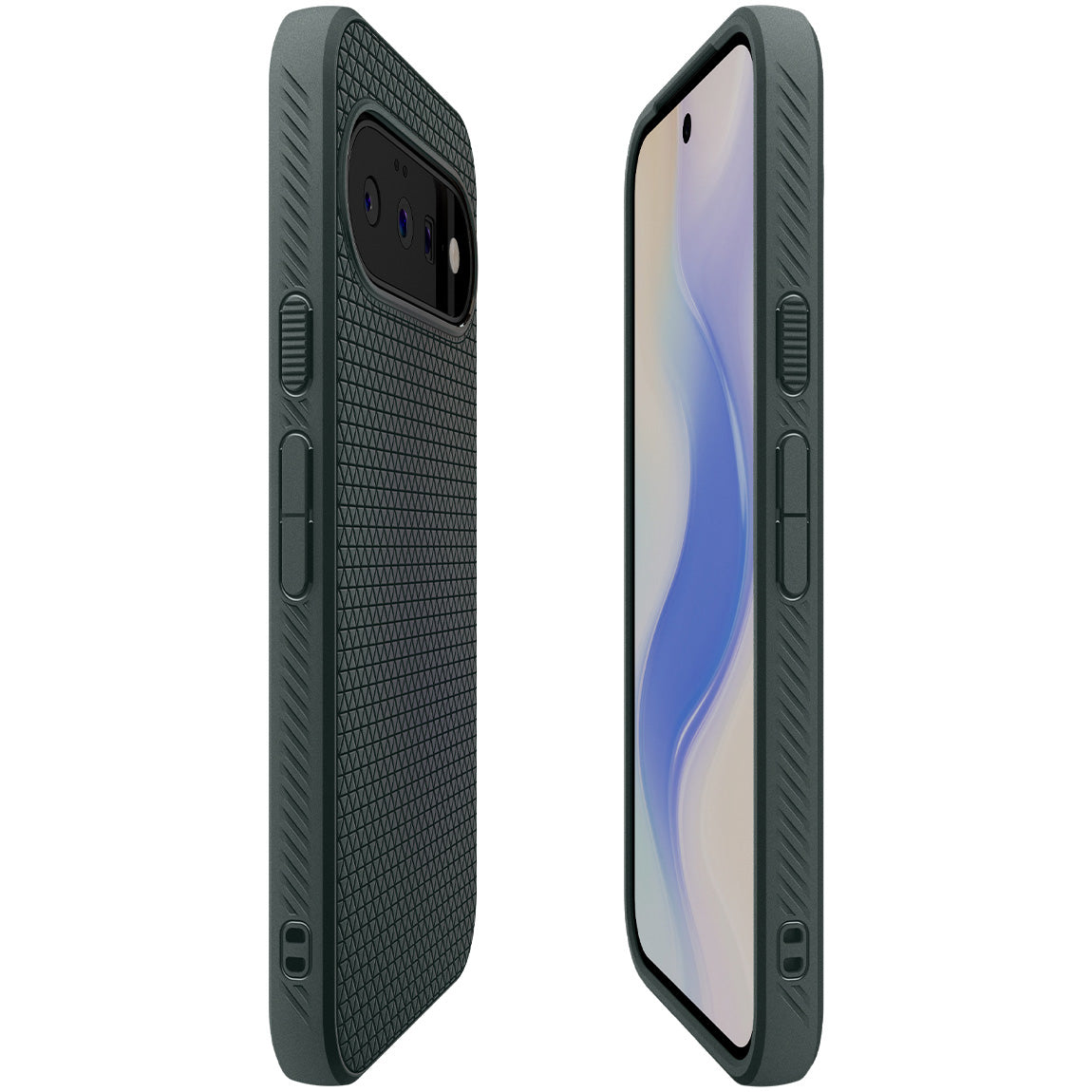 Handyhülle für Google Pixel 11, Spigen Liquid Air Mag mit MagSafe, Grün