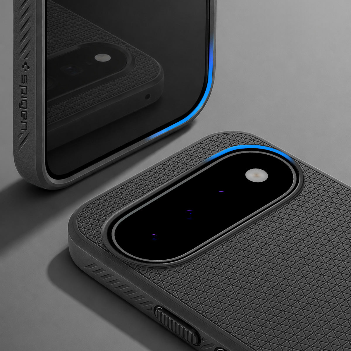 Handyhülle für Google Pixel 11, Spigen Liquid Air Mag mit MagSafe, Schwarz