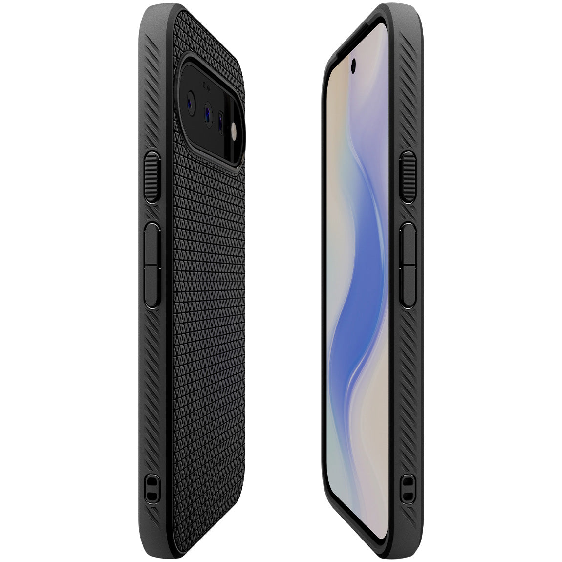 Handyhülle für Google Pixel 11, Spigen Liquid Air Mag mit MagSafe, Schwarz