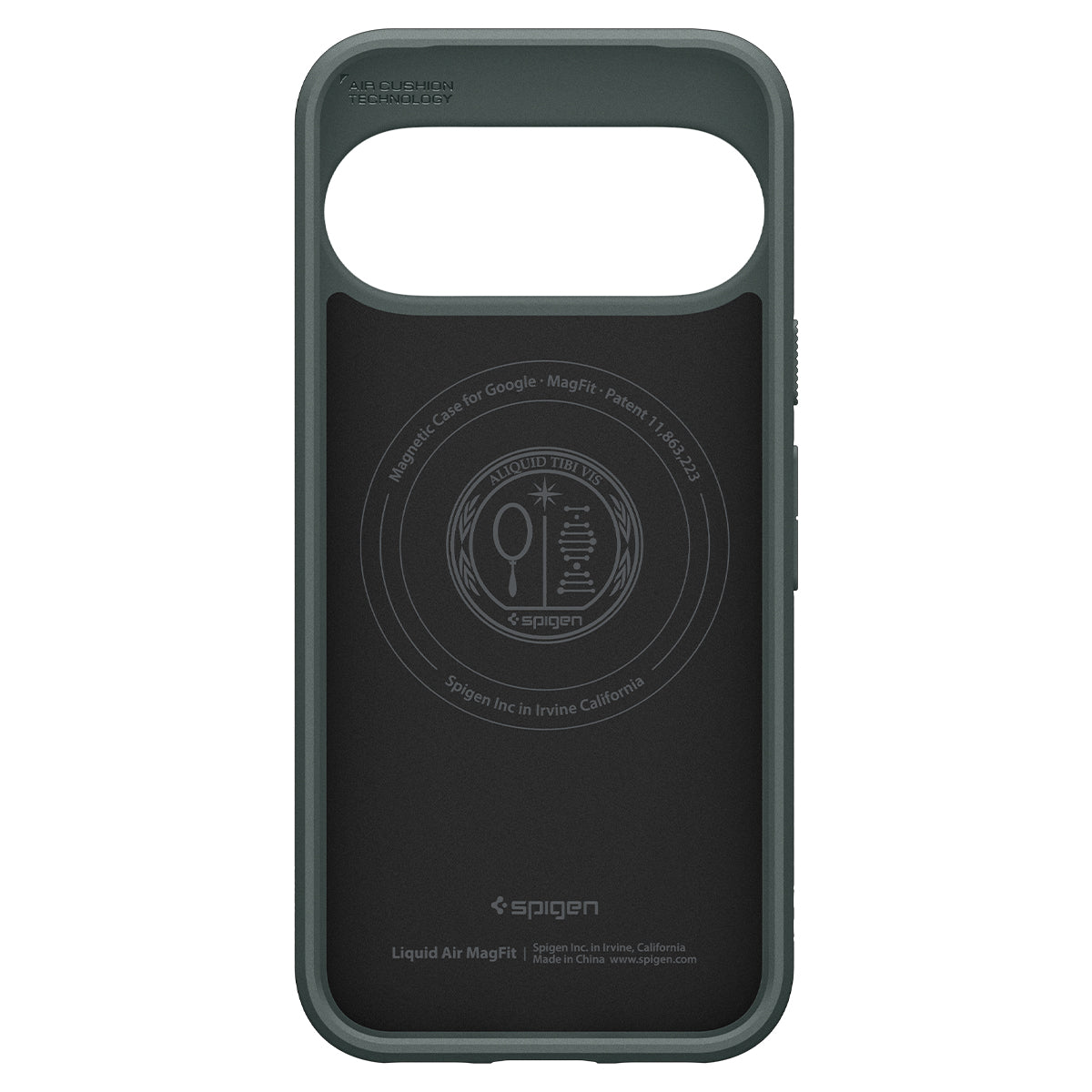 Handyhülle für Google Pixel 11 Pro XL, Spigen Liquid Air Mag mit MagSafe, Grün