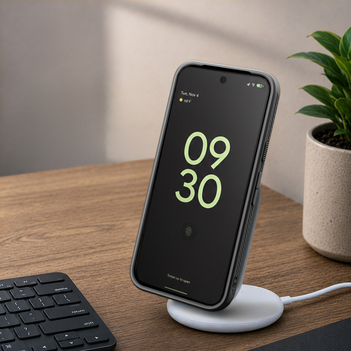 Handyhülle für Google Pixel 11 Pro XL, Spigen Liquid Air Mag mit MagSafe, Schwarz
