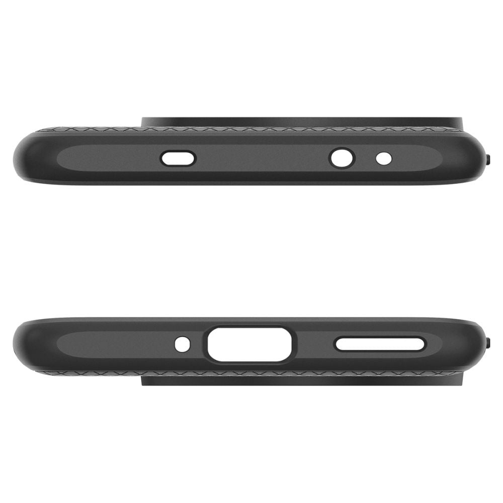 Schutzhülle für OnePlus 12, Spigen Liquid Air, Schwarz