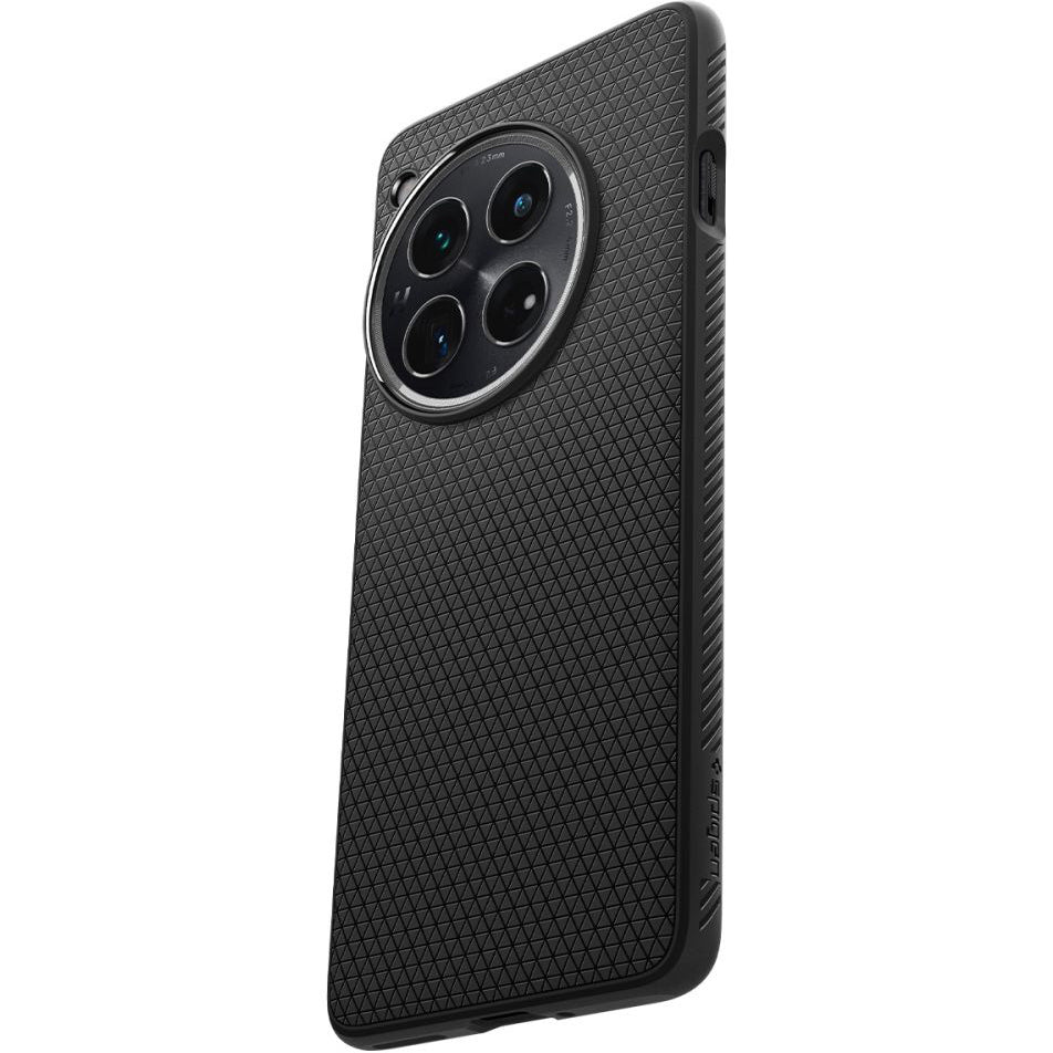 Schutzhülle für OnePlus 12, Spigen Liquid Air, Schwarz
