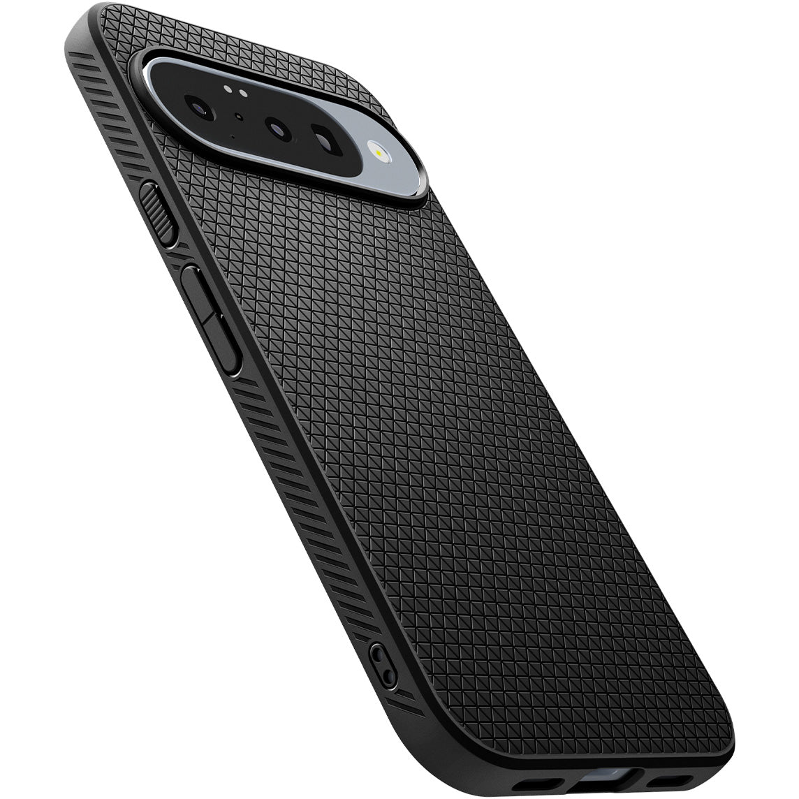 Handyhülle für Google Pixel 10 Pro / Pixel 10, Spigen Liquid Air, Schwarz