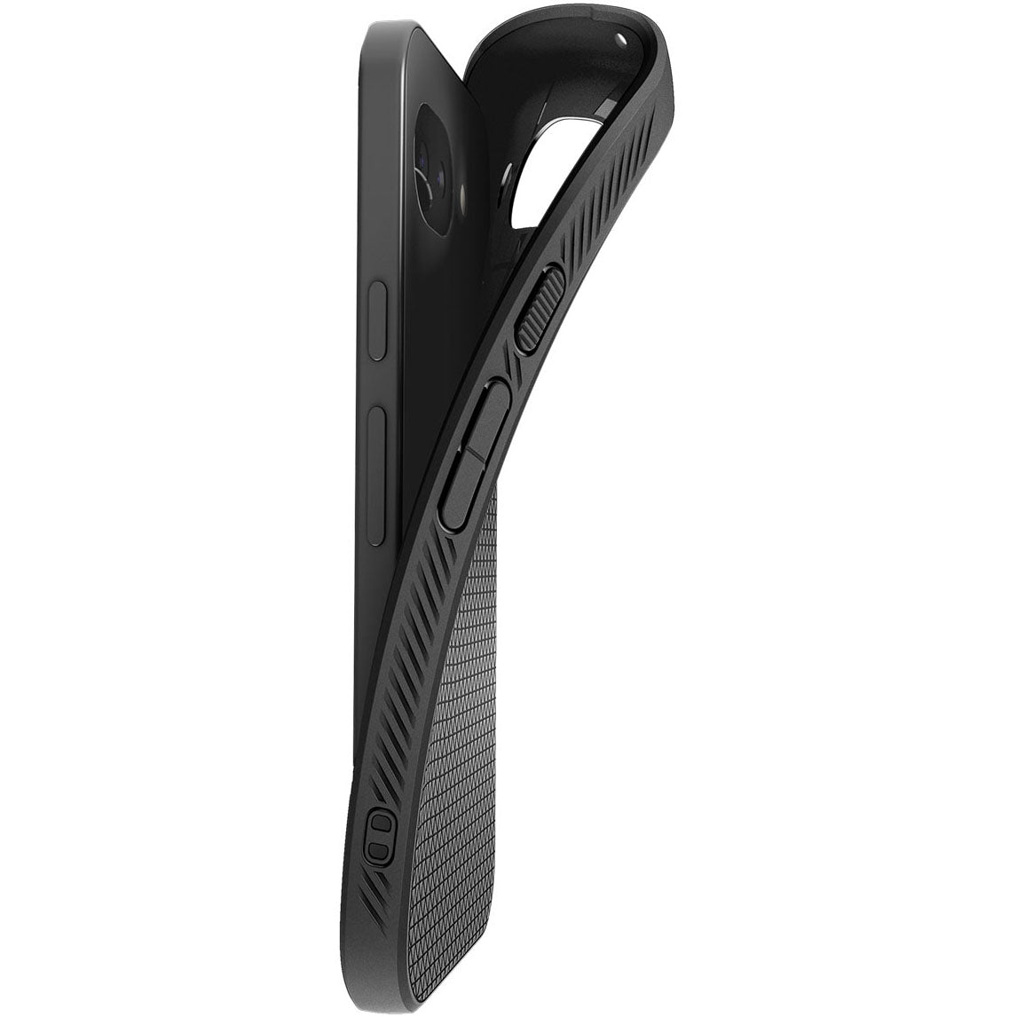 Handyhülle für Google Pixel 10a, Spigen Liquid Air, Schwarz