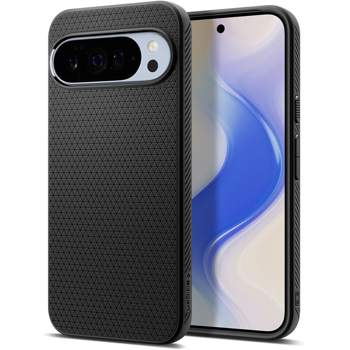 Handyhülle für Google Pixel 10 Pro XL, Spigen Liquid Air, Schwarz