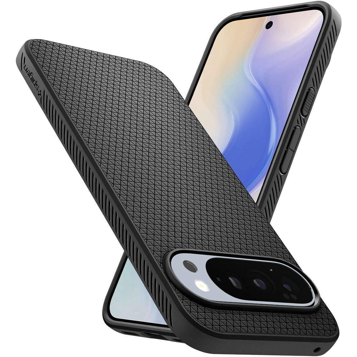 Handyhülle für Google Pixel 10 Pro XL, Spigen Liquid Air, Schwarz