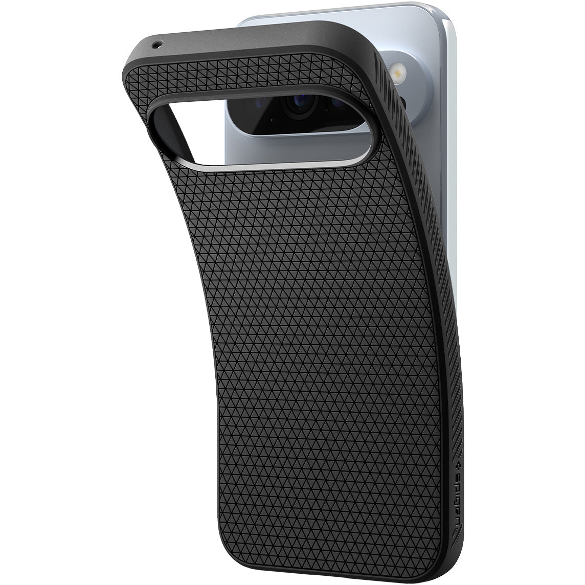 Handyhülle für Google Pixel 10 Pro XL, Spigen Liquid Air, Schwarz