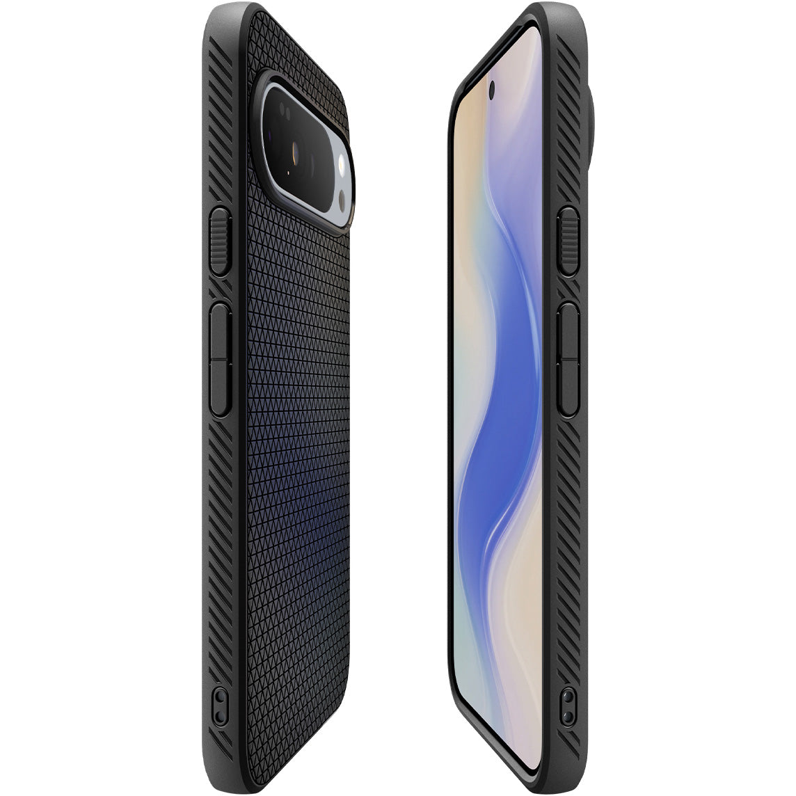 Handyhülle für Google Pixel 10 Pro XL, Spigen Liquid Air, Schwarz