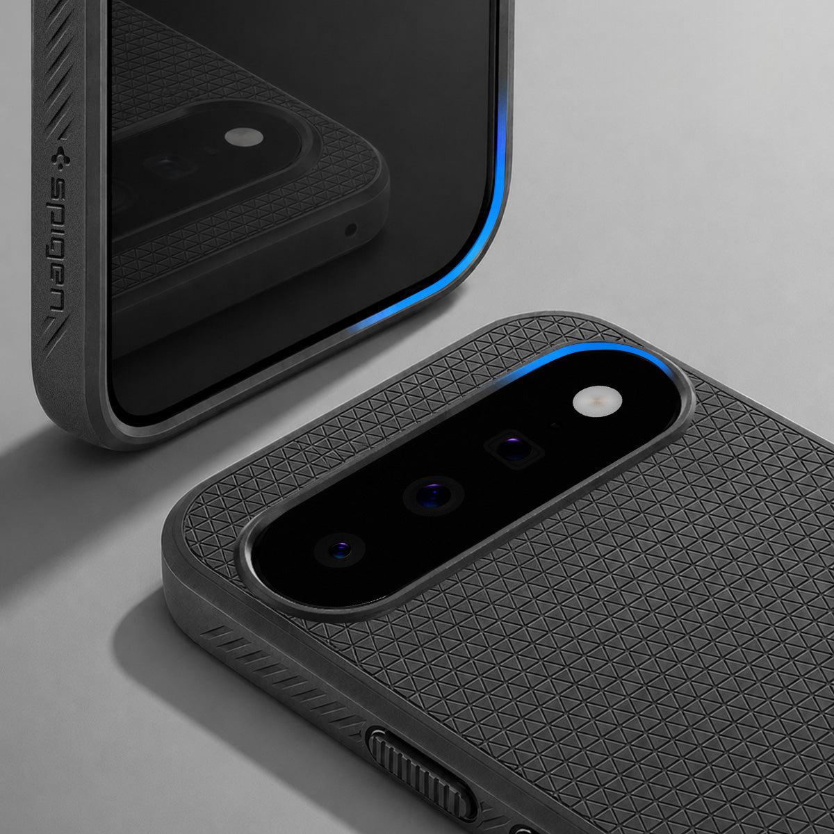 Handyhülle für Google Pixel 11, Spigen Liquid Air, Schwarz