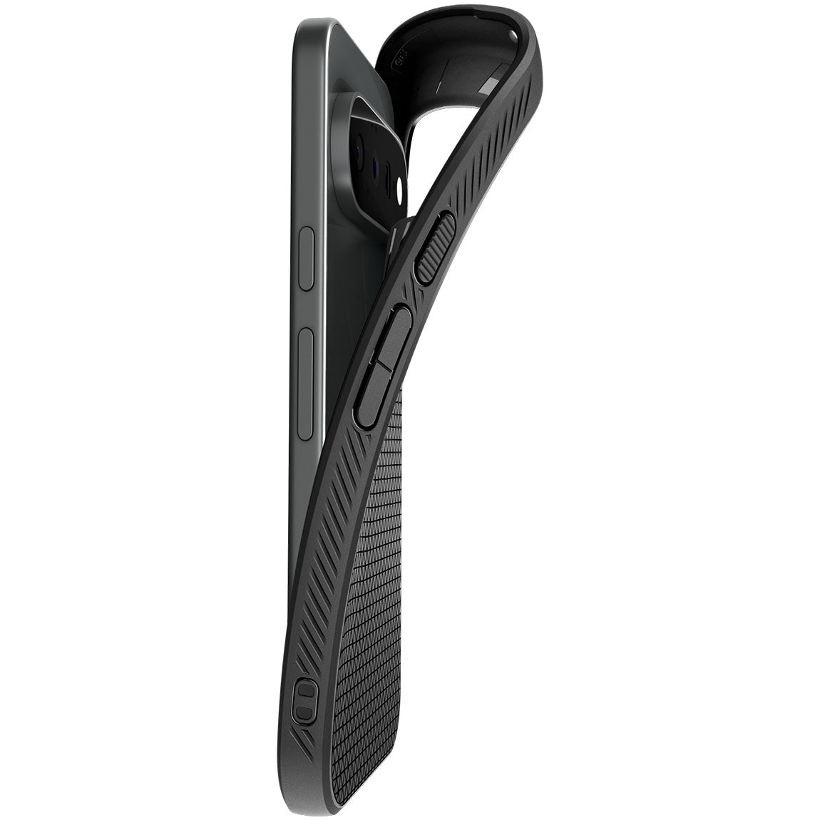 Handyhülle für Google Pixel 11, Spigen Liquid Air, Schwarz