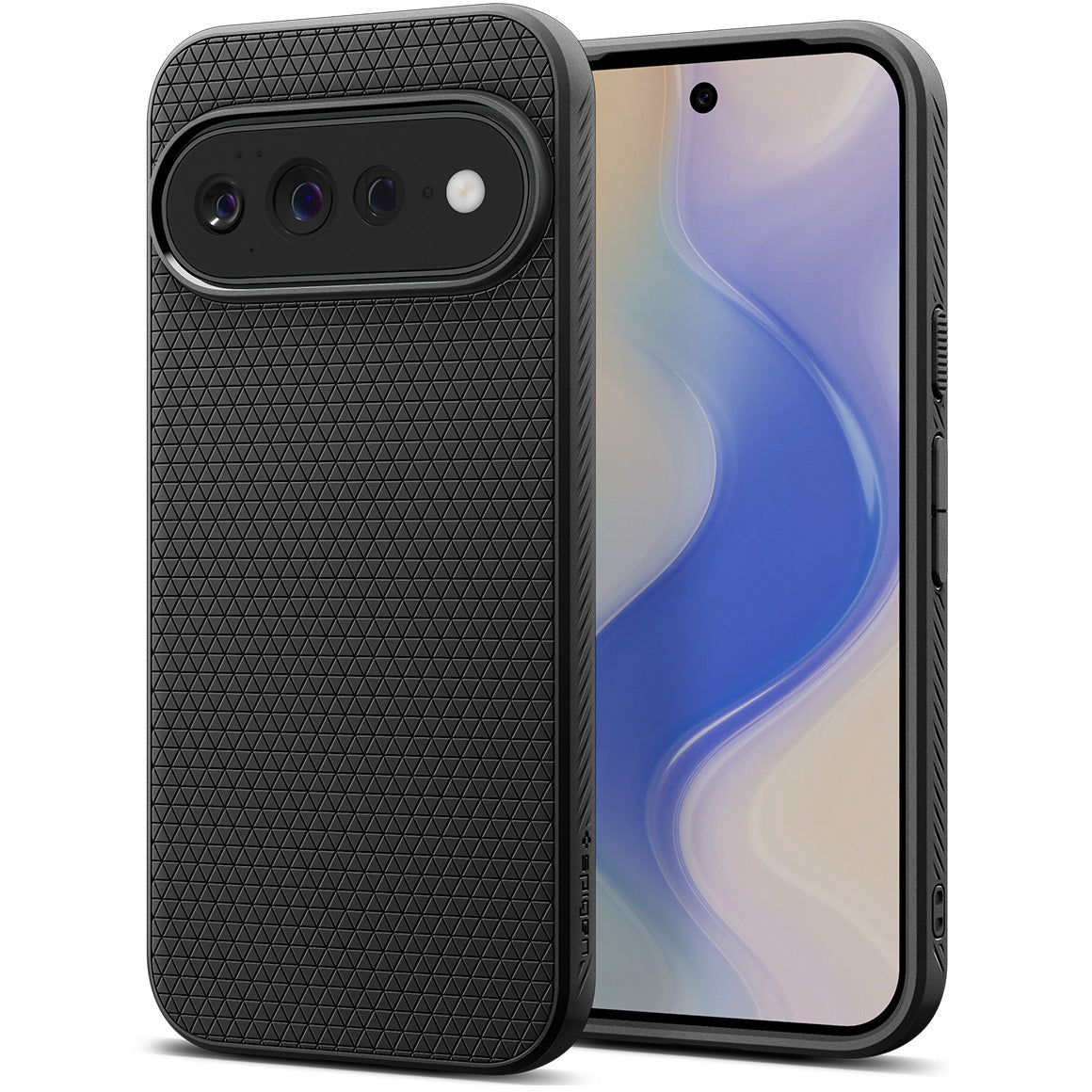Handyhülle für Google Pixel 11 Pro, Spigen Liquid Air, Schwarz