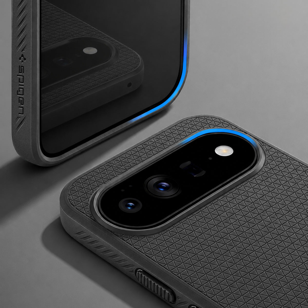 Handyhülle für Google Pixel 11 Pro, Spigen Liquid Air, Schwarz