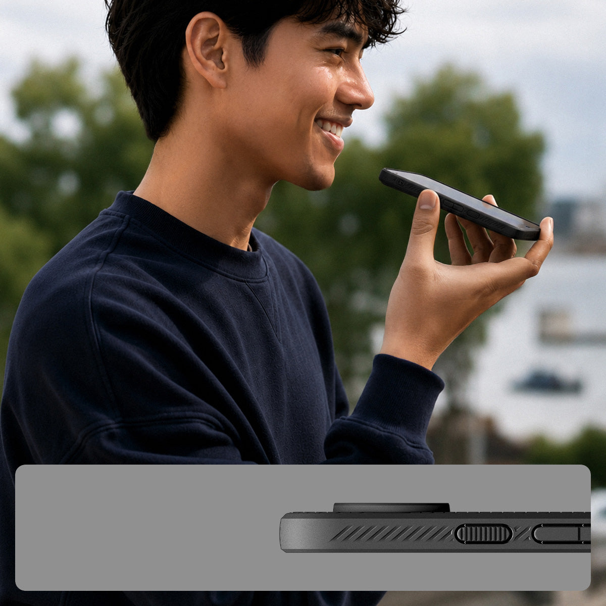 Handyhülle für Google Pixel 11 Pro, Spigen Liquid Air, Schwarz