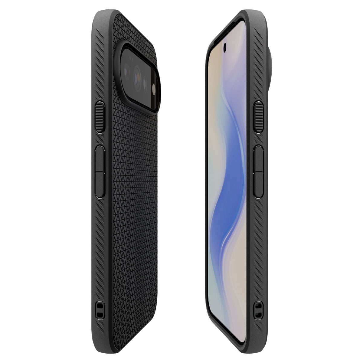 Handyhülle für Google Pixel 11 Pro, Spigen Liquid Air, Schwarz