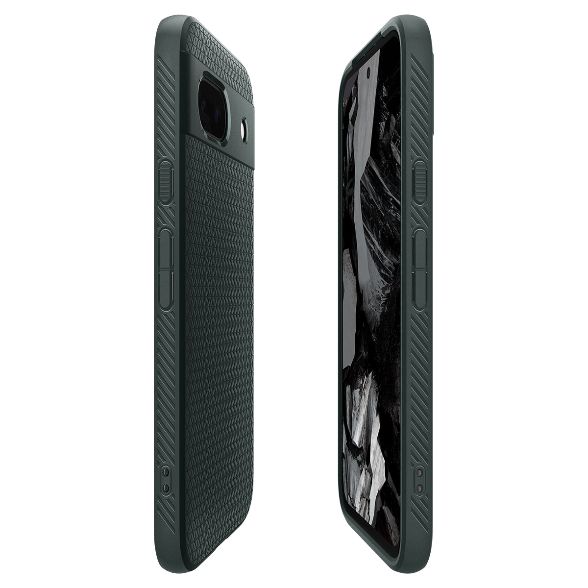 Schutzhülle für Google Pixel 8A, Spigen Liquid Air, Grün