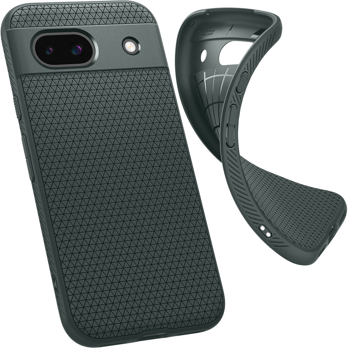Schutzhülle für Google Pixel 8A, Spigen Liquid Air, Grün