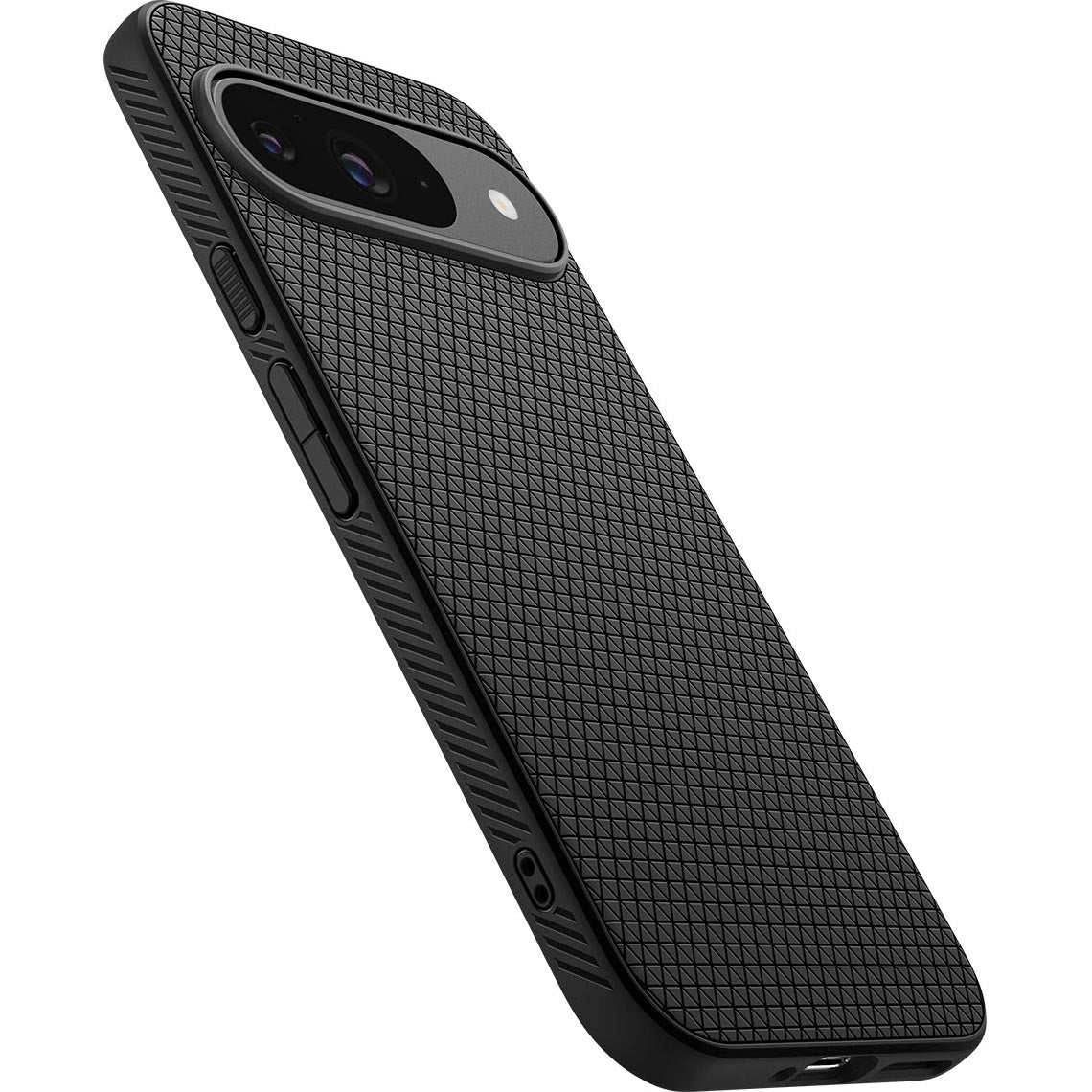 Schutzhülle für Google Pixel 9 / 9 Pro, Spigen Liquid Air, Schwarz