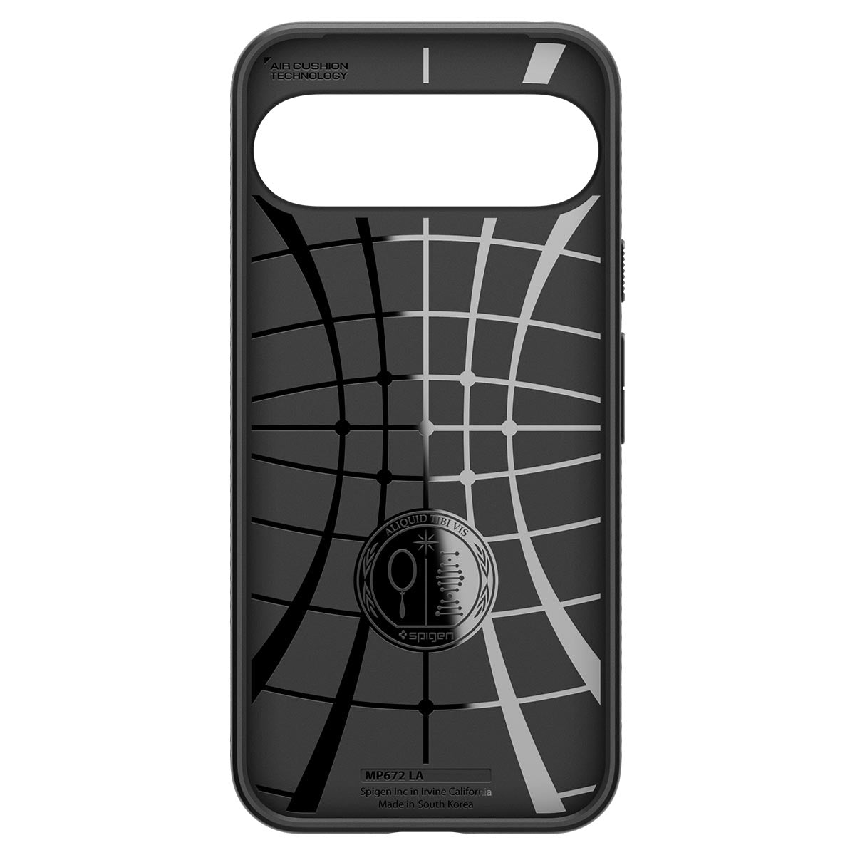 Schutzhülle für Google Pixel 9 / 9 Pro, Spigen Liquid Air, Schwarz