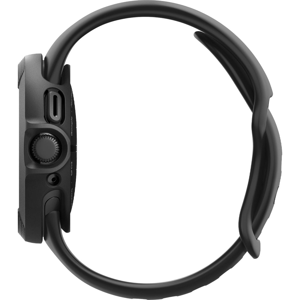 Hülle für Pixel Watch 3 (45 mm), Spigen Liquid Air, Schwarz
