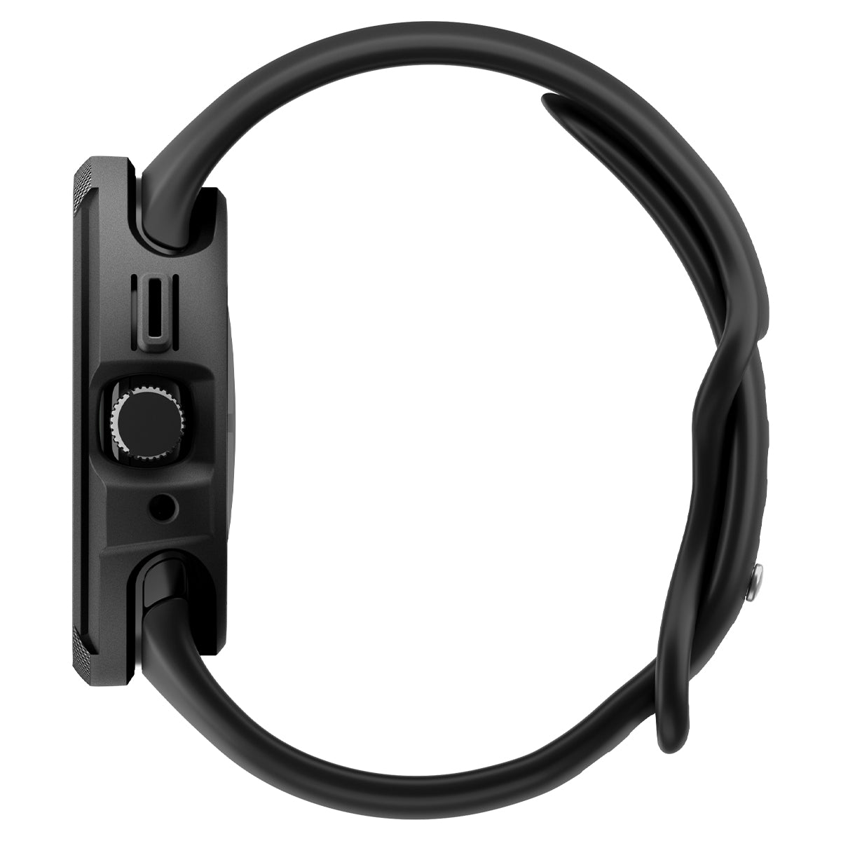 Hülle für Pixel Watch 4 41 mm, Spigen Liquid Air, Schwarz