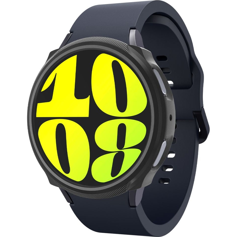 Schutzhülle für Galaxy Watch 7 40mm, Spigen Liquid Air, Schwarz