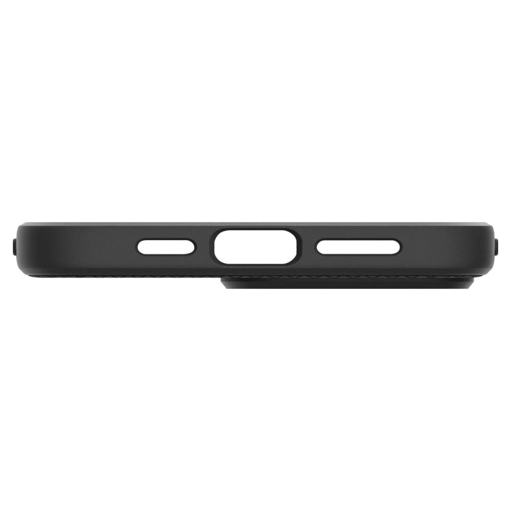 Handyhülle für iPhone 16 Pro Max, Spigen Liquid Air T Mag (CC) mit MagSafe, Schwarz