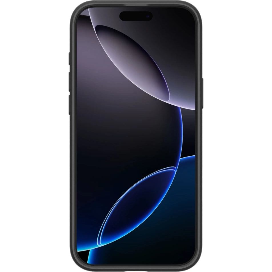 Handyhülle für iPhone 16 Pro, Spigen Liquid Air T Mag (CC) mit MagSafe, Schwarz