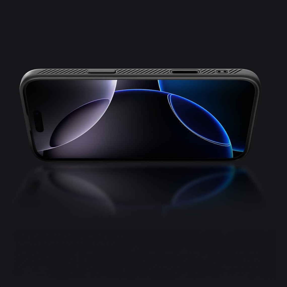 Handyhülle für iPhone 16 Pro, Spigen Liquid Air T Mag (CC) mit MagSafe, Schwarz