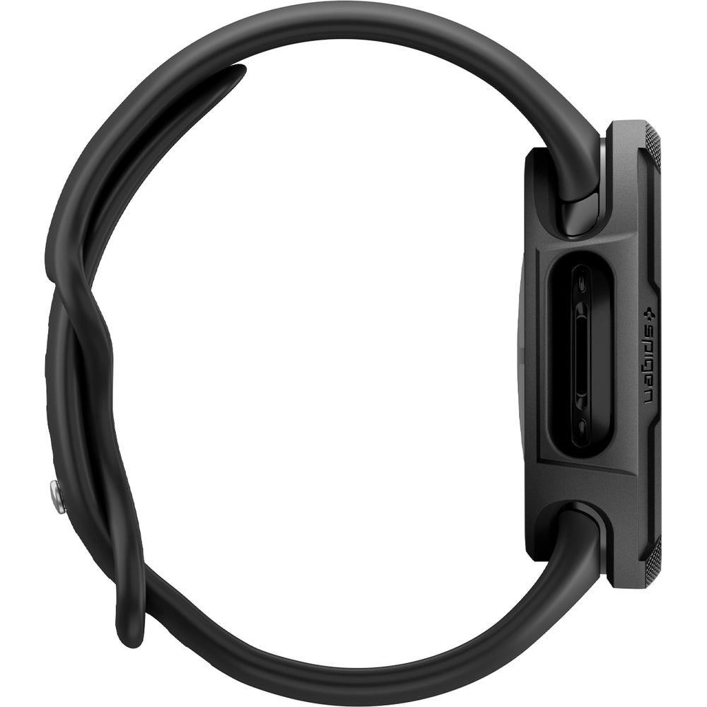 Hülle für Pixel Watch 4 45 mm, Spigen Liquid Air V2, Schwarz
