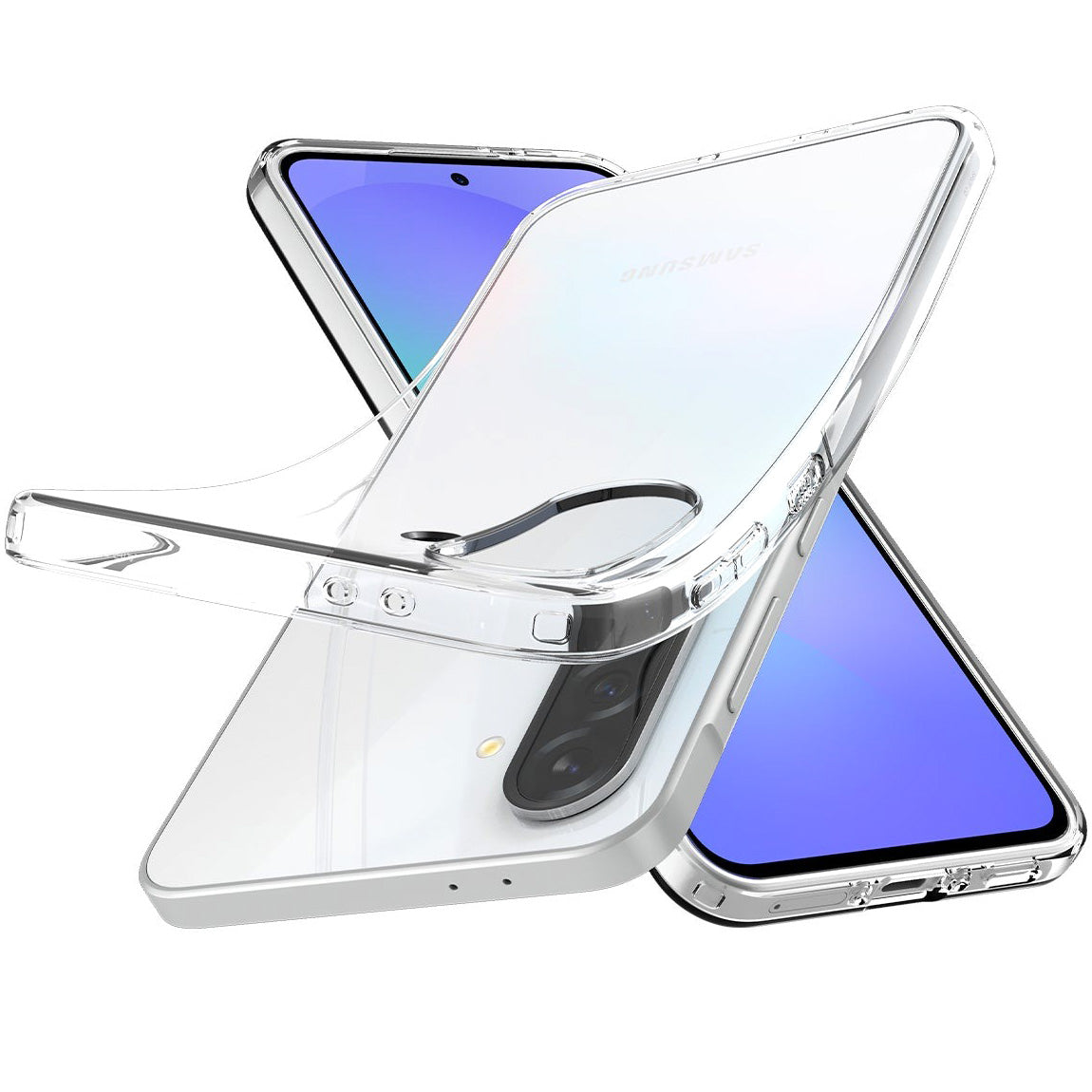 Handyhülle für Galaxy A36 5G, Spigen Liquid Crystal, Transparent