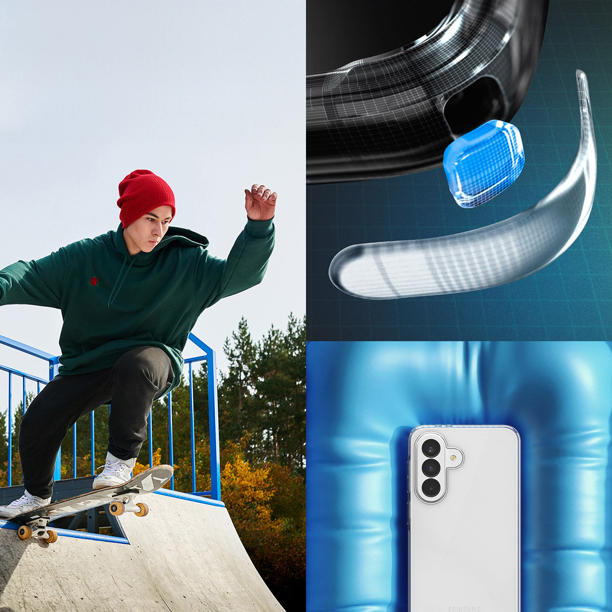Handyhülle für Galaxy A37 5G, Spigen Liquid Crystal, Transparent