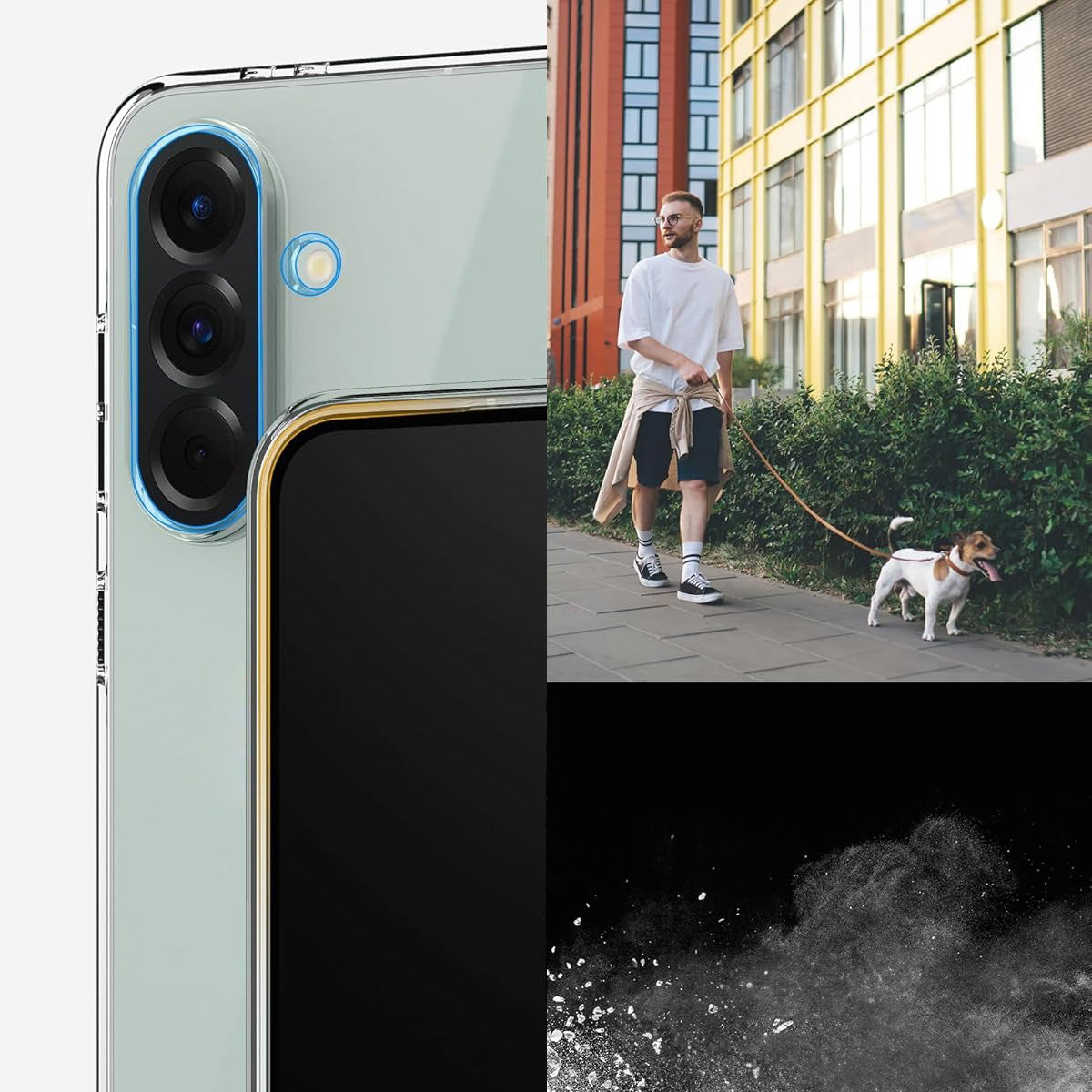 Handyhülle für Galaxy A56 5G, Spigen Liquid Crystal, Transparent