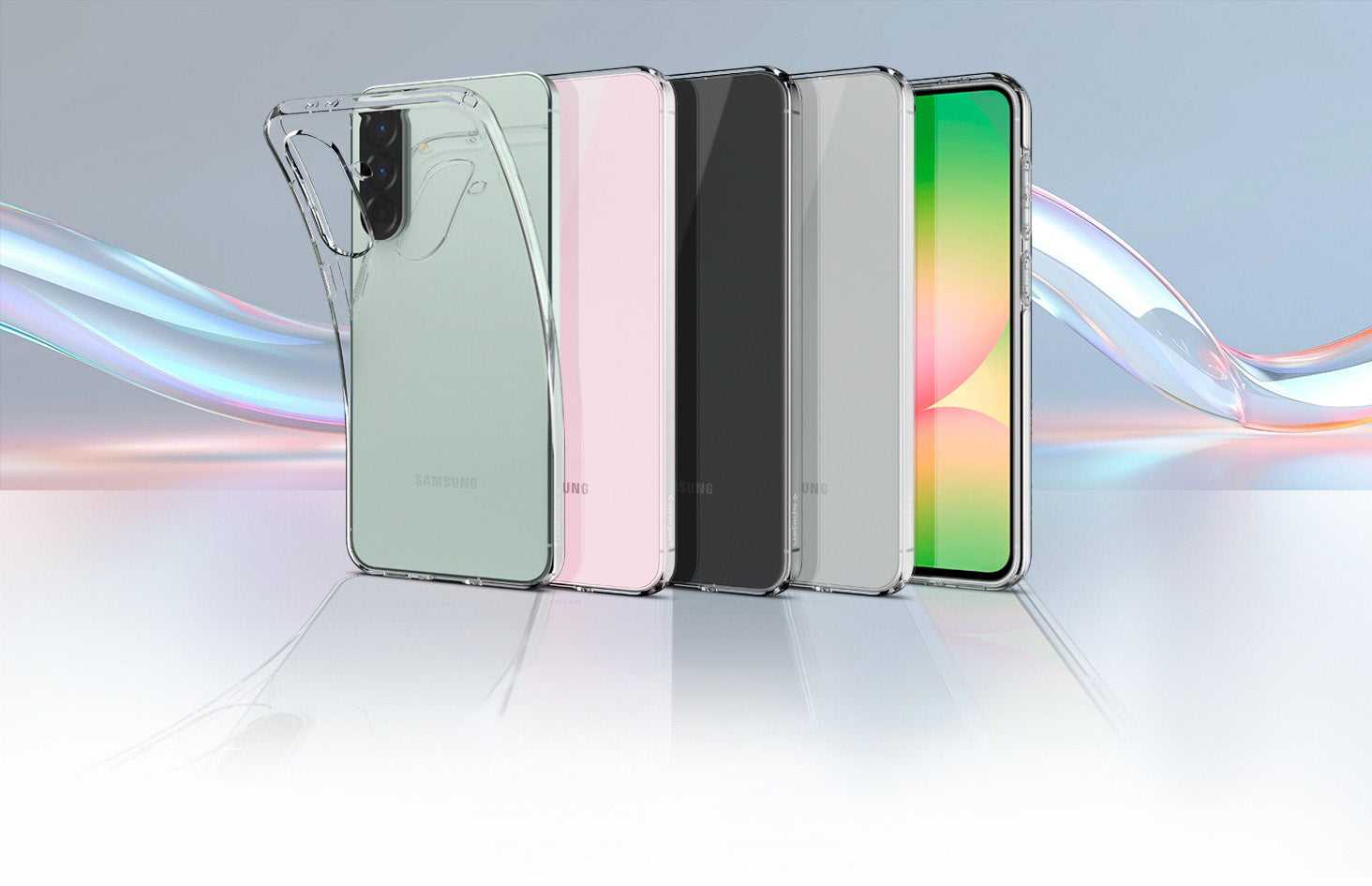 Handyhülle für Galaxy A56 5G, Spigen Liquid Crystal, Transparent