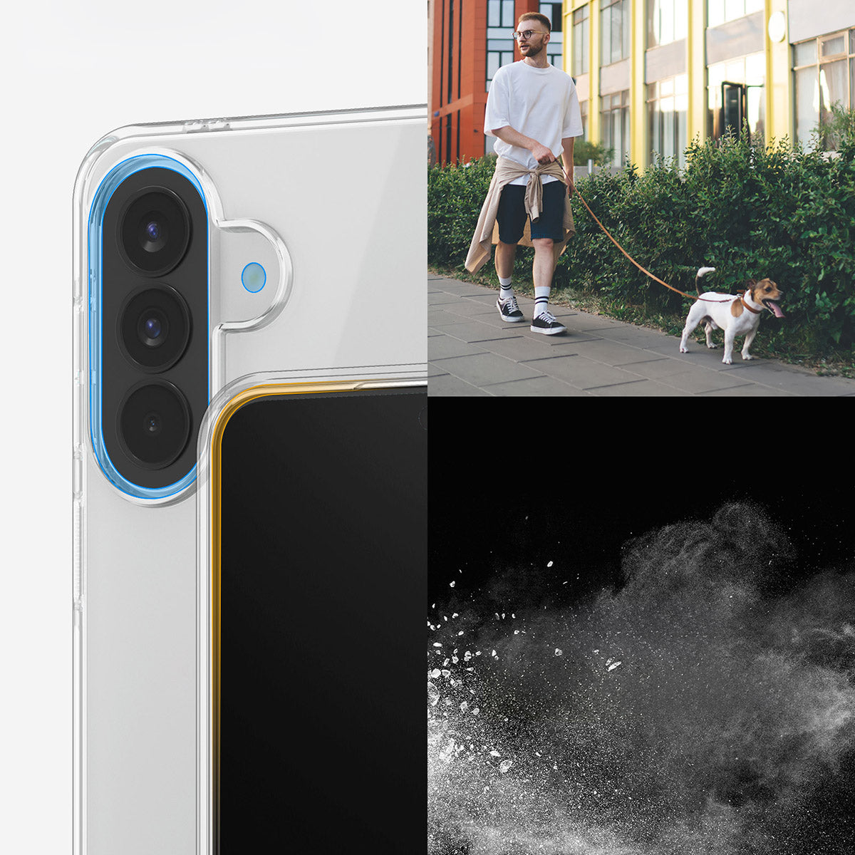 Handyhülle für Galaxy A57 5G, Spigen Liquid Crystal, Transparent
