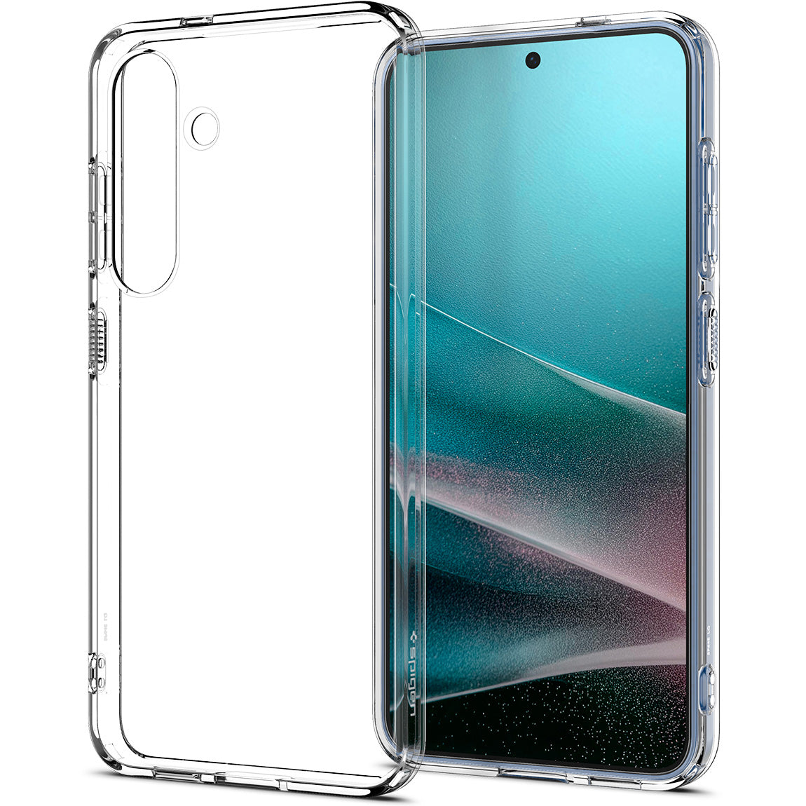 Handyhülle für Galaxy S25, Spigen Liquid Crystal, Transparent
