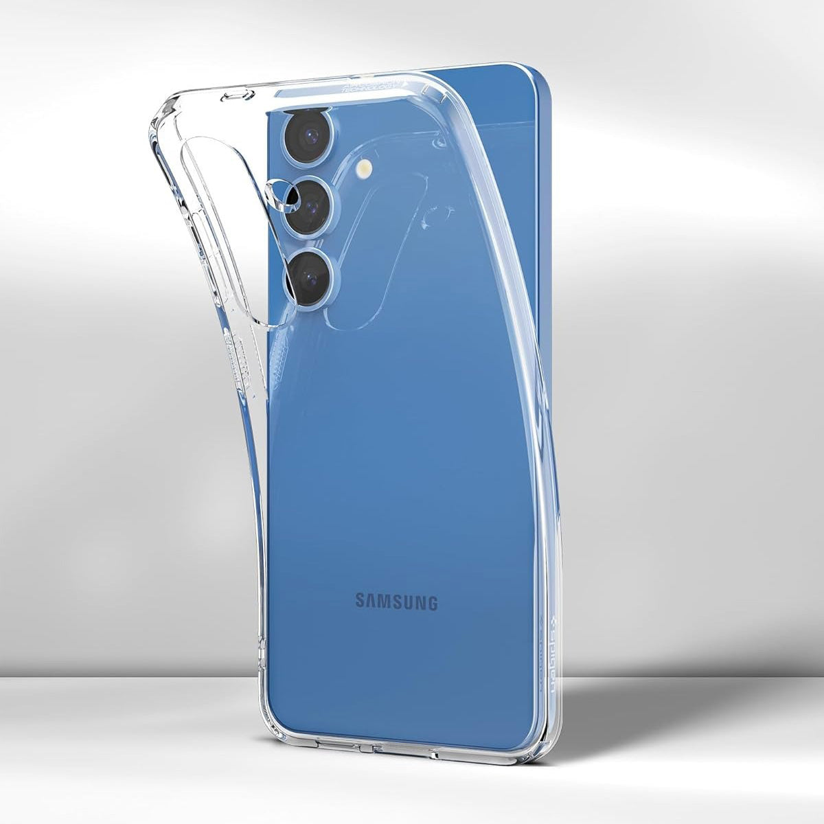 Handyhülle für Galaxy S25, Spigen Liquid Crystal, Transparent