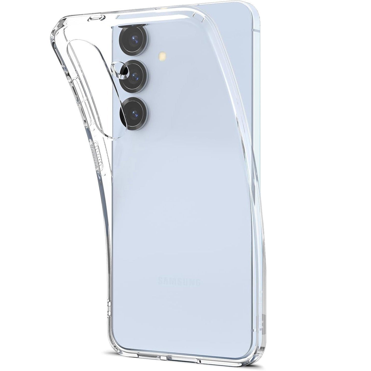 Handyhülle für Galaxy S25, Spigen Liquid Crystal, Transparent