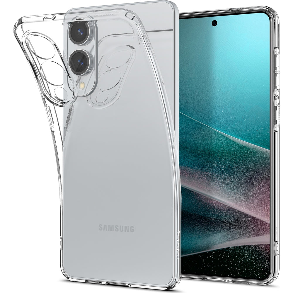 Handyhülle für Galaxy S25 Edge, Spigen Liquid Crystal, Transparent